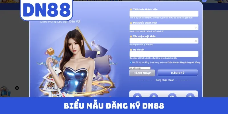 Biểu mẫu đăng ký DN88