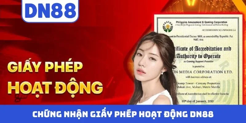 Giấy Phép Hoạt Động DN88